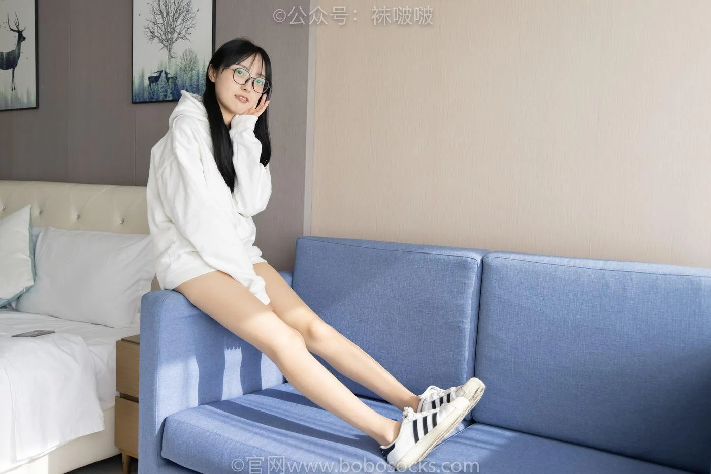 [BoBoSocks袜啵啵]NO.058 稚予-贝壳头、肉丝 [143P]插图4